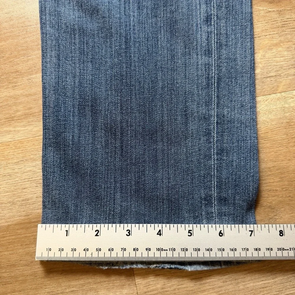 Diesel Waykee Jeans Men 30x32 Blue Straight Leg Stretch Medium‎ Wash Distressed